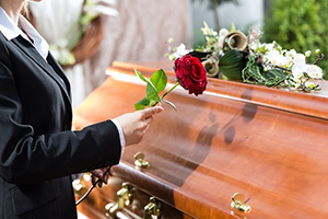 Cercueil en chêne sur Asnières