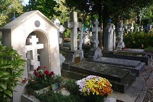 Enterrement Cimetière dans Bain