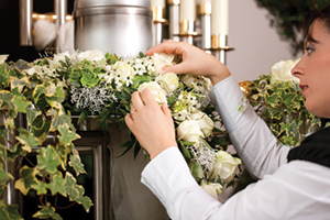 Fleurs Enterrement dans La Rochelle