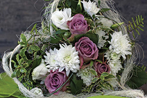 Fleurs Cimetière dans Aurillac